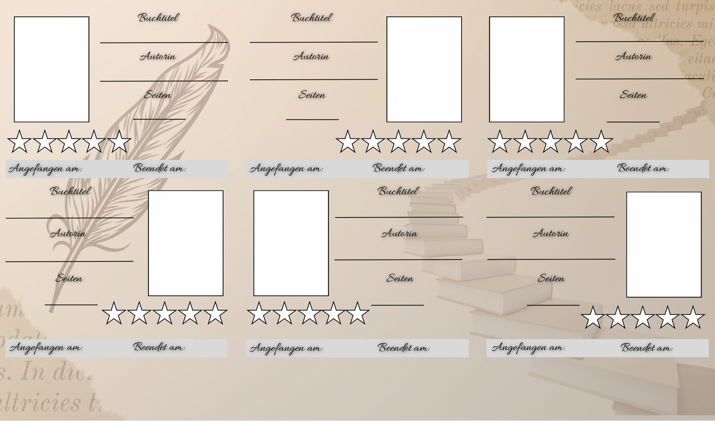 Mein Büchertagebuch